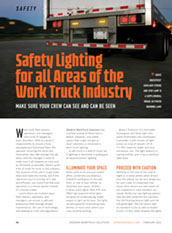 Safety Lighting for all Areas of the Work Truck Industry